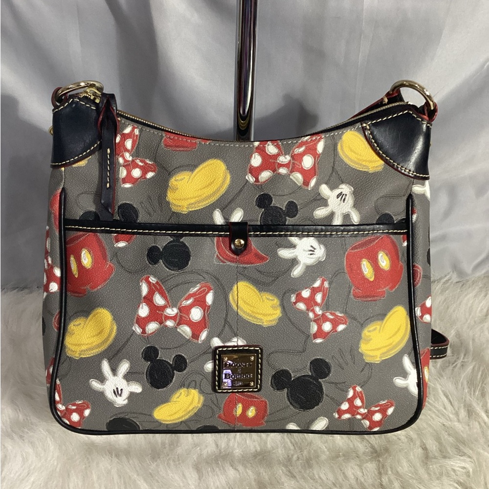 Dooney & Bourke x Disney Mickey Mouse Body Parts Crossbody Shoulder Bag - Picture 2 of 11